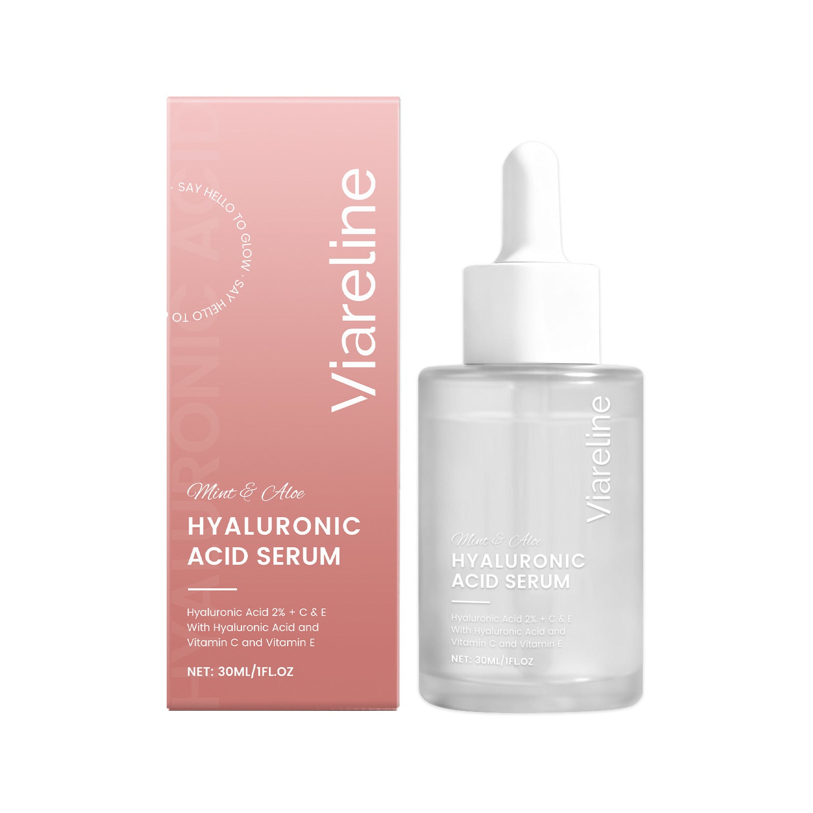 Hyaluronic Acid Hydrating Face Serum - ZÆVIXA